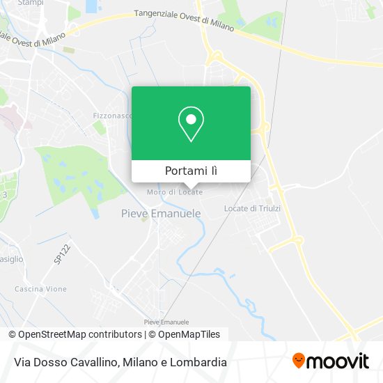 Mappa Via Dosso Cavallino