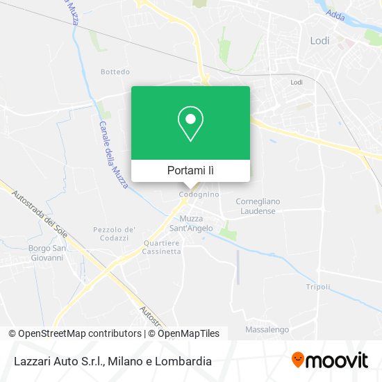 Mappa Lazzari Auto S.r.l.