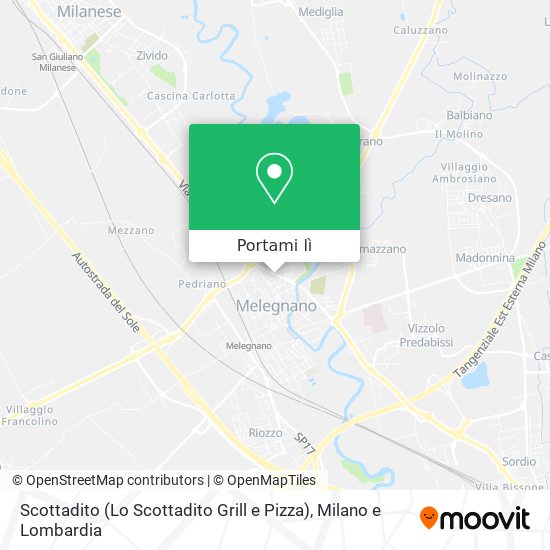 Mappa Scottadito (Lo Scottadito Grill e Pizza)