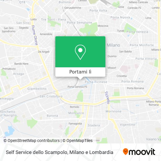 Mappa Self Service dello Scampolo