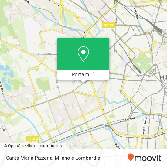 Mappa Santa Maria Pizzeria