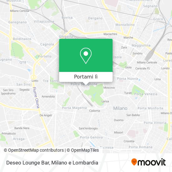 Mappa Deseo Lounge Bar