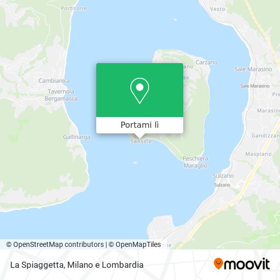 Mappa La Spiaggetta