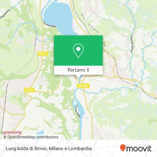 Mappa Lung'Adda di Brivio