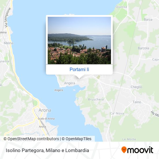 Mappa Isolino Partegora