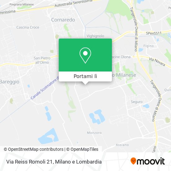 Mappa Via Reiss Romoli 21