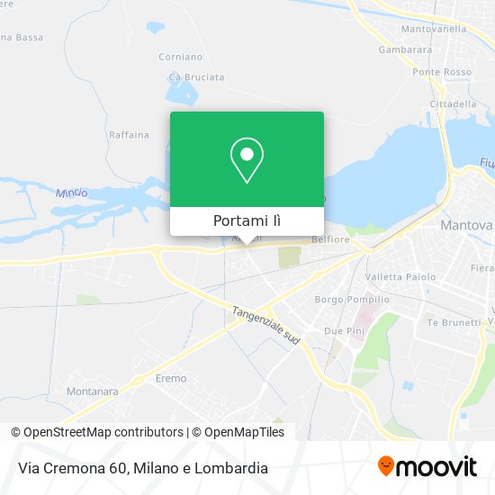 Mappa Via Cremona 60