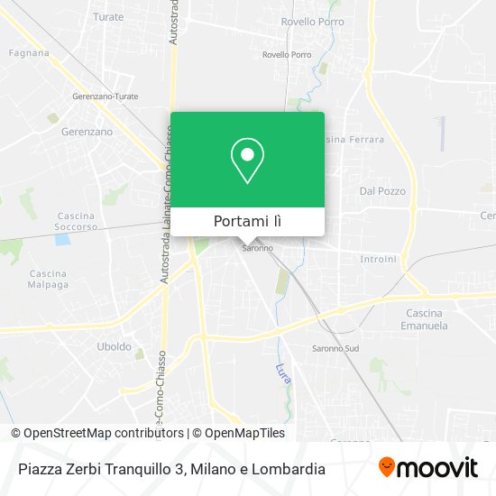 Mappa Piazza Zerbi Tranquillo 3