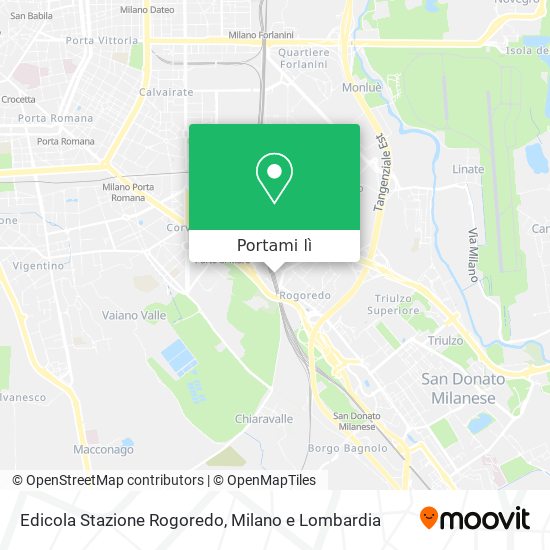 Mappa Edicola Stazione Rogoredo