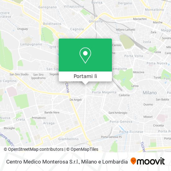 Mappa Centro Medico Monterosa S.r.l.