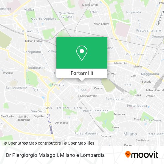 Mappa Dr Piergiorgio Malagoli