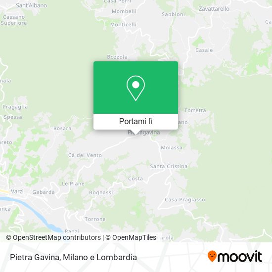 Mappa Pietra Gavina
