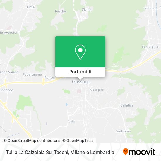 Mappa Tullia La Calzolaia Sui Tacchi