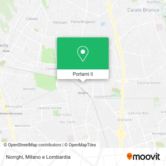 Mappa Norrghi