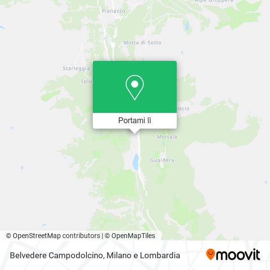 Mappa Belvedere Campodolcino