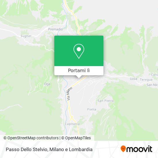 Mappa Passo Dello Stelvio
