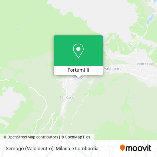 Mappa Semogo (Valdidentro)