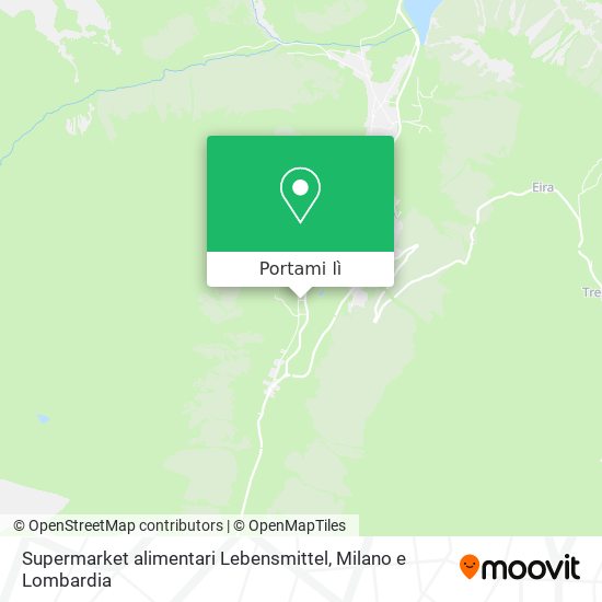 Mappa Supermarket alimentari Lebensmittel