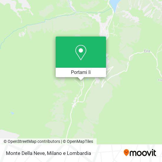 Mappa Monte Della Neve