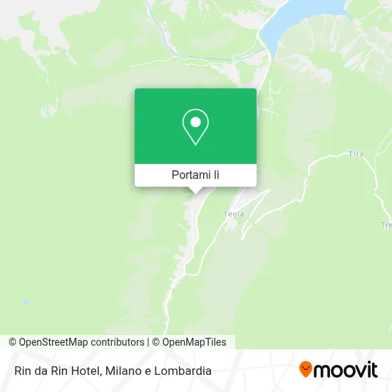 Mappa Rin da Rin Hotel
