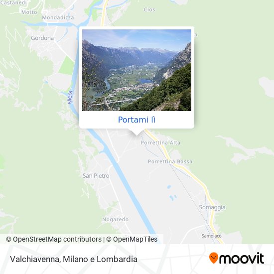 Mappa Valchiavenna