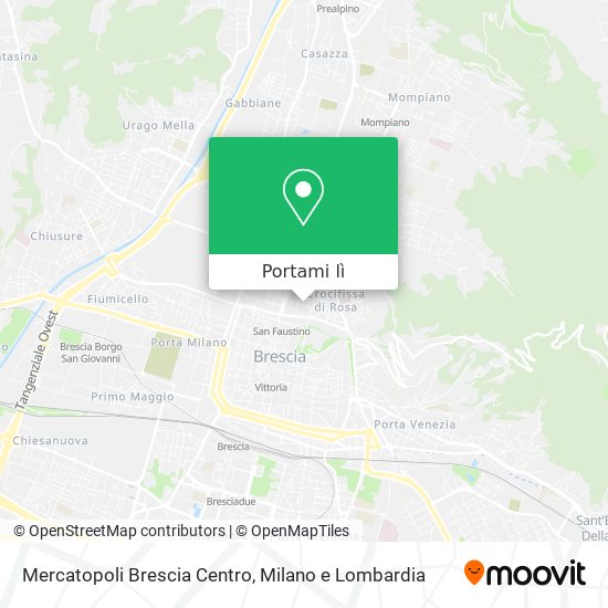 Mappa Mercatopoli Brescia Centro
