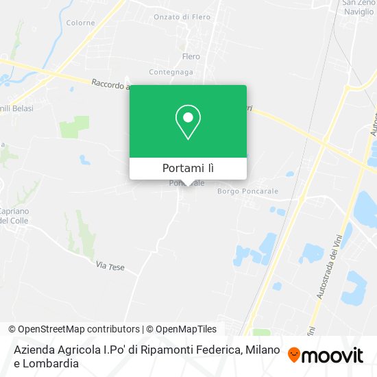 Mappa Azienda Agricola I.Po' di Ripamonti Federica
