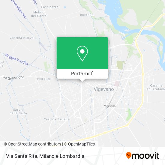 Mappa Via Santa Rita