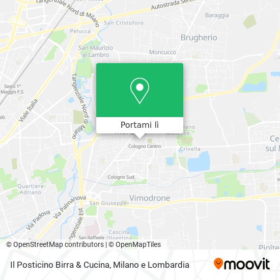 Mappa Il Posticino Birra & Cucina