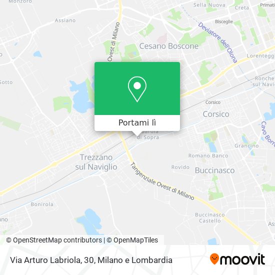 Mappa Via Arturo Labriola, 30