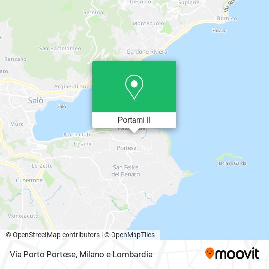 Mappa Via Porto Portese