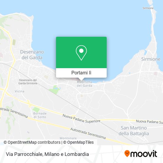 Mappa Via Parrocchiale