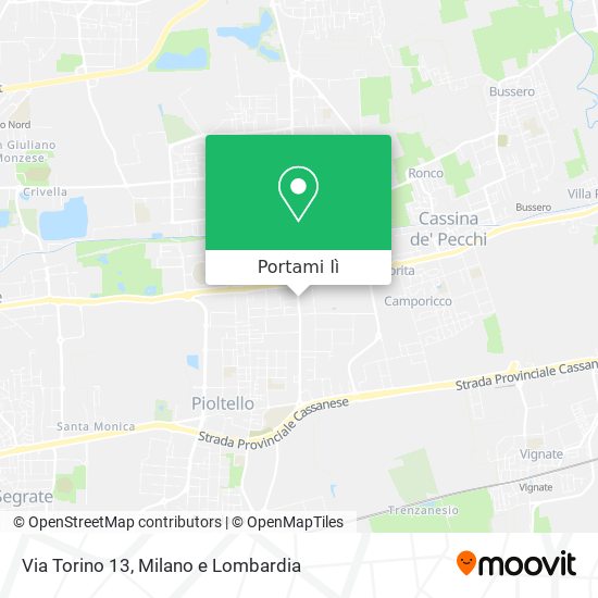 Mappa Via Torino 13