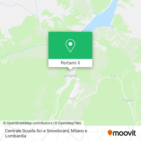 Mappa Centrale Scuola Sci e Snowboard