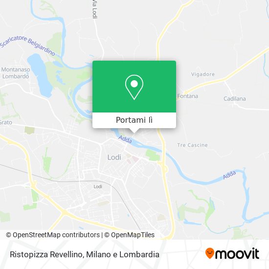 Mappa Ristopizza Revellino