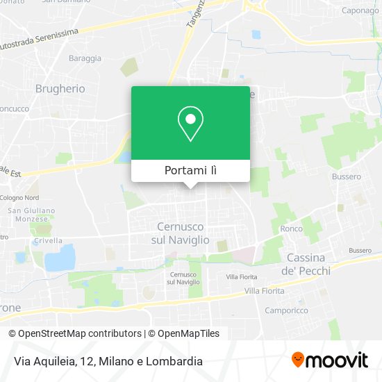 Mappa Via Aquileia, 12