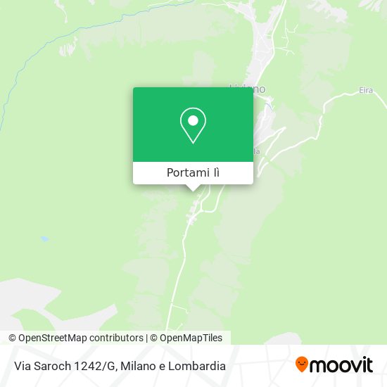 Mappa Via Saroch 1242/G