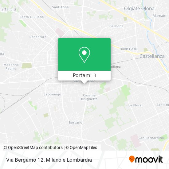 Mappa Via Bergamo 12