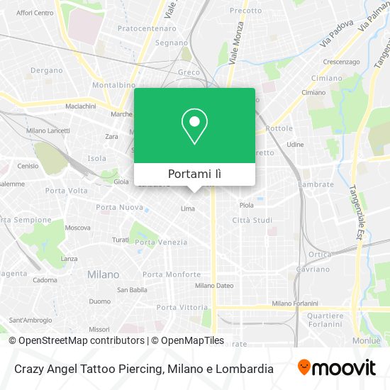 Mappa Crazy Angel Tattoo Piercing