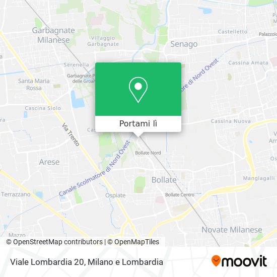 Mappa Viale Lombardia 20