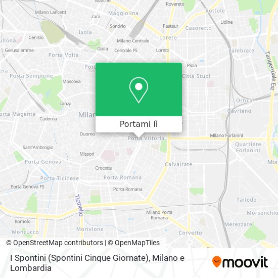 Mappa I Spontini (Spontini Cinque Giornate)