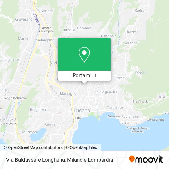 Mappa Via Baldassare Longhena