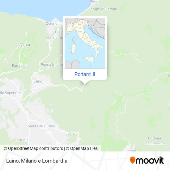 Mappa Laino