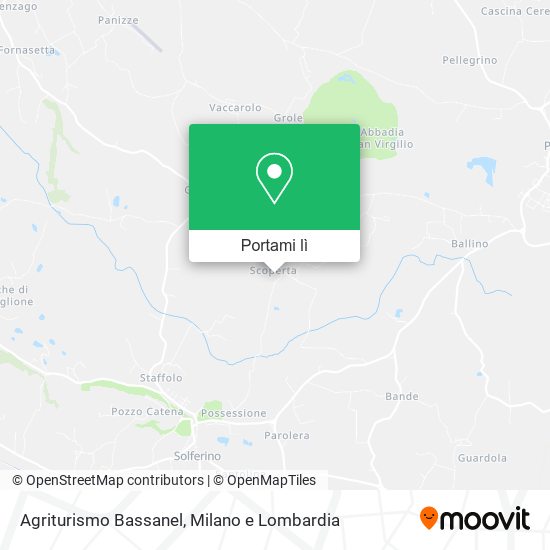 Mappa Agriturismo Bassanel