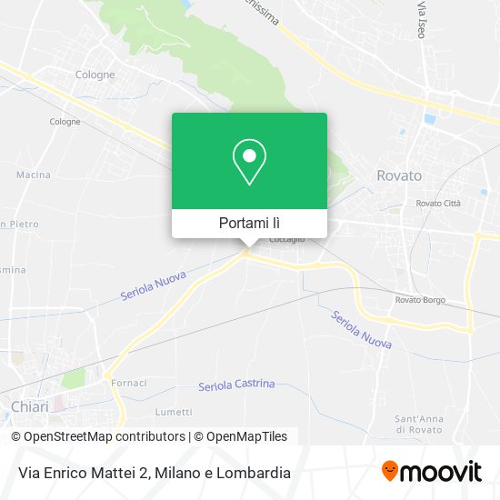 Mappa Via Enrico Mattei 2