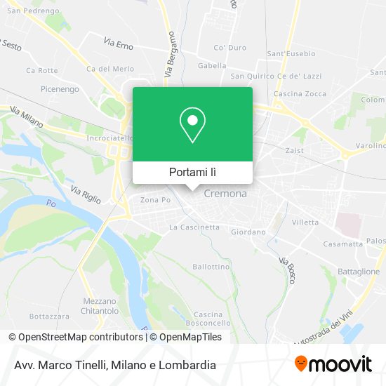 Mappa Avv. Marco Tinelli