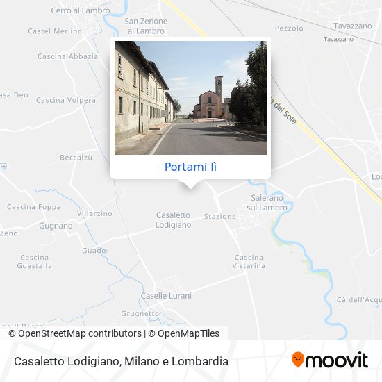 Mappa Casaletto Lodigiano