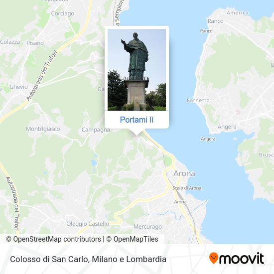 Mappa Colosso di San Carlo