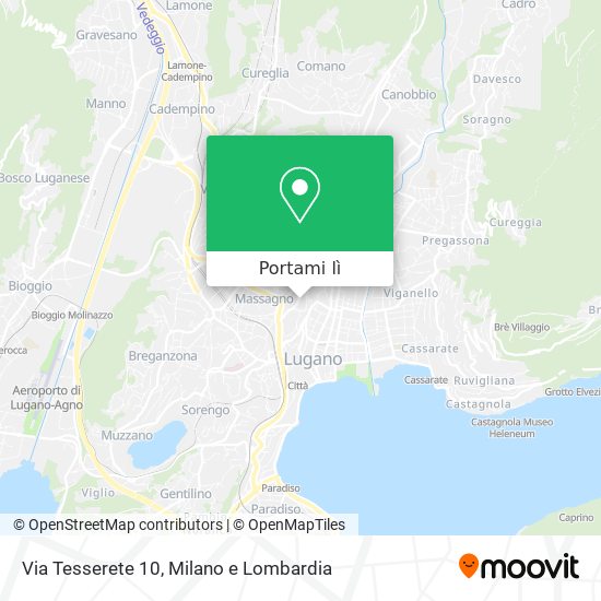 Mappa Via Tesserete 10
