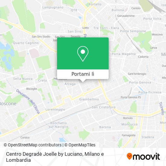 Mappa Centro Degradè Joelle by Luciano